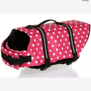 Life preserver new for dog XXS pink